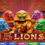 5 Lions Megaways menawarkan peluang kemenangan besar